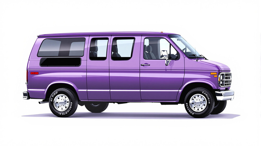 1991 Ford E-250 Econoline Club Wagon Catalog and Classic Car Guide, Ratings and Features