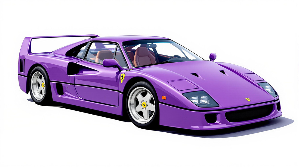 1992 Ferrari F40 Catalog and Classic Car Guide, Ratings and Features