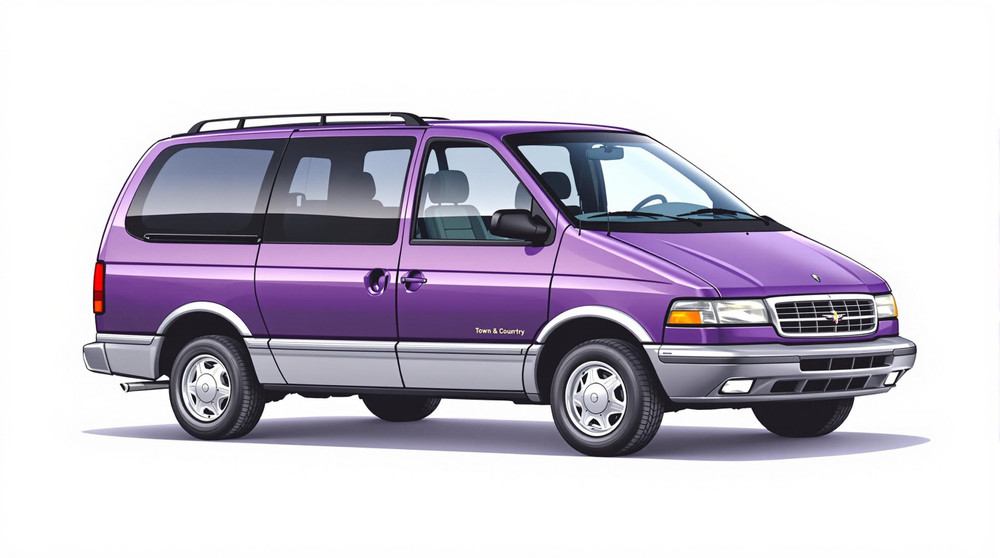 1993 Chrysler Town & Country Catalog and Classic Car Guide, Ratings and Features