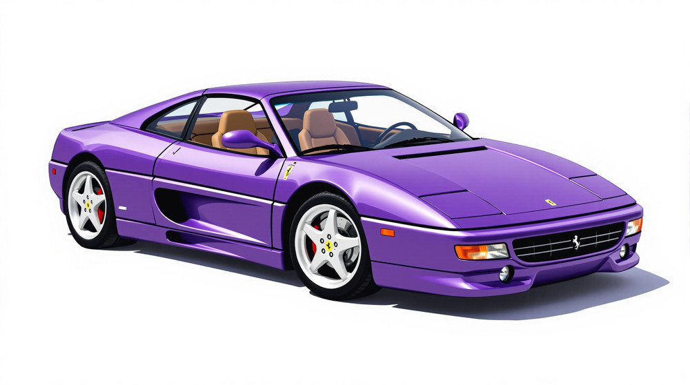 1996 Ferrari F355 Berlinetta Catalog and Classic Car Guide, Ratings and Features