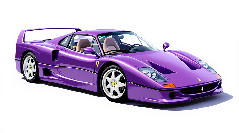 1996 Ferrari F50 Catalog and Classic Car Guide, Ratings and Features