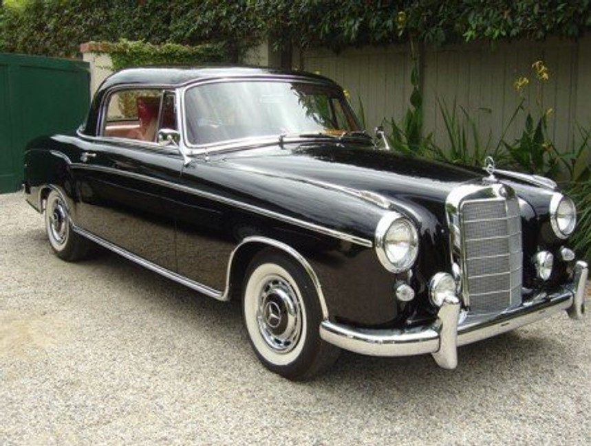 最新品即納1960S`GAMA　MERCEDES BENZ 220SEバッテリー式可動 自動車