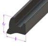 Trunk Seal.  Sponge rubber.  Sold by the foot.  -LP 108-B/FT
