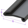 Sold By The Foot - Fender Skirt Seal-LP 111-E