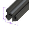 Sold By The Foot - Windshield and Rear Window Seal-LP 32-M