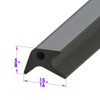 Door Side Seal.  Sold by the foot.  -LP 41-CS