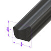 Door Side Seal.  Sold by the foot  -LP 53