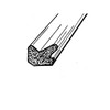 Door Side Seal.  Sold by the foot  -LP 53