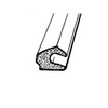 Sold By The Foot - Trunk seal-LP 63-A