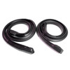 Molded Roof Rail Seals, for 2-Door Hardtop.  Pair R&L-RR 5010-B