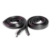 Roof Rail Seals with Molded Ends.  For 2-door hardtop-RR 7001