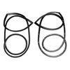 Rear Door Seals, 64-65 Buick Sportwagon, Oldsmobile Vista Cruiser, Pair-LM 12-QS