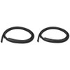 Upper Door Seal, 73-79 Ford Full Size Truck, 78-79 Ford Bronco, On Door, Pair-LM 110-AU