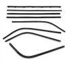 Window Sweeper Kit Fits 67-69 Barracuda  2 Door Fastback 8 Piece kit-WC 2300-63