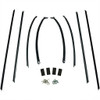 Window Sweeper Kit Fits 70-72 Olds Cutlass 2 Hardtop 8 piece set-WC 7300-21
