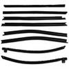Window Sweeper kit. Fits 68 Skylark Convertible. 8 pc-WC 1700-18