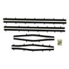 Window Sweeper Kit Fits 66-67 Cutlass 2 Door Sedan. 8 Piece.-WC 7300-31