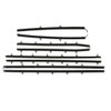 Window Sweeper Kit Fits 1966-67 Tempest 2 Door Hardtop. 8 Piece-WC 8100-29