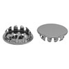 Plug Buttons, Nickel Plated, Includes 4 Hole Sizes, Each-4P 32