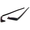 Upper Door Hinge Seals.  Straight section 16-3/4" long-ALP 1-A