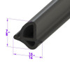 Sold By The Foot - Door Side Seal-LP 41-O