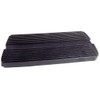 Power Brake Pedal Pad, Black.  Made in curved configuration-CB 83-H