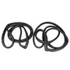 Rear Molded Door Seals. For 4-door sedans with FWD-LM 18-M/S