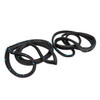 Rear Molded Door Seals. For 4-door sedans with FWD-LM 18-M/S