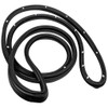 Rear Molded Door Seals, with Clips.  For 4-door sedan-LM 20-P/R