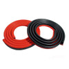 Rear Door Seals for 4-Door Sedan. Red-LM 23-KRED