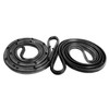 Molded Door Seals.  For 2-Door Sedan.  Pair R&L-LM 31-U