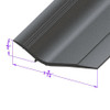 Door Bottom Seal.  Sold by the foot  -LP 104-H