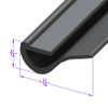 Sold By The Foot - Door Bottom Seal-LP 104-F/FT
