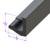 Roof Rail Seals Two 6' pieces.  No steel insert.  May fit some models Pair-LP 110-B