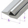Sold By The Foot - Wheel Spoiler Trim Gray-LP 111-X