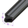 Side Roof Rail Seal.  Fits in metal retainer  -LP 120-A