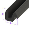 Sold By The Foot - Windshield and Rear Window Seal (plus some quarter window)-LP 30-B