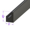 Door Side and Trunk Seal.  Sponge Rubber.  Sold by the foot-LP 40-B