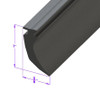 Sold By The Foot - Swing-Out Windshield Seal. 1" High-LP 97-B