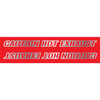 'CAUTION HOT EXHAUST' warning decal-MG 6850-RS