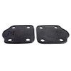 Headlight Pads.  4-5/8" wide X 4-5/8" long.  Pair-MP 101-B