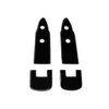Trunk Hinge Pads.  4-1/8" long & 1-1/2" long.  Set-MP 1010-F