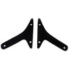Windshield Post Pads.  4-3/4" wide X 4-1/8" long.  Pair R&L-MP 1012-A