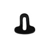 Bonnet Knob Trim Plate Pad.  1-7/8" wide X 2" long.  Each-MP 1012-E