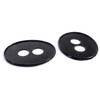 Tail-light Bracket Pads.  2-3/4" wide X 3-1/4" long.  Pair-MP 110