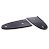Headlight Bar Pads.  2-3/4" wide X 5" long.  Pair-MP 120-C