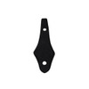 Hood Ornament Pad.  2-5/8" wide X 7-1/2" long.  Each-MP 1304