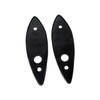 Headlight Pads.  3-1/4" wide X 11" long.  Pair-MP 383