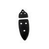 Trunk Clasp Pads.  2" wide X 6-7/8" long.  Set-MP 411-412