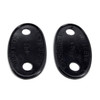 Headlight Bar Pads.  1-7/8" wide X 3-1/4" long.  Pair-MP 485